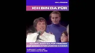 Udo Jürgens Ich bin da für #udojürgens #schlager #frieden frieden