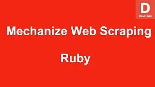 Ruby Mechanize Web Scraping