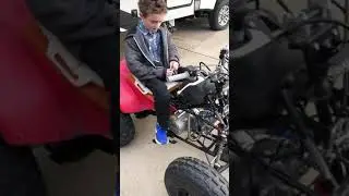 Trx90 with 140 Piranha motor first run