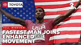 Salmond Sit Down: Olympic medalist Fred Kerley discusses signing with Enhanced Games