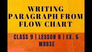Writing paragraph from flowchart
