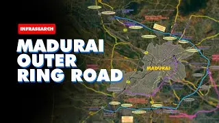 Madurai Outer Ring Road - Satellite view @InfraSearch