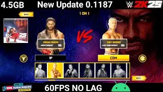 Новая мобильная версия WWE 2K25! Играем за Романа Рейнса против Коди Роудса на Netflix Games! Гей...
