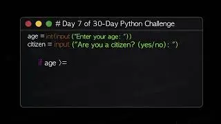 Day 7/30 – Python Challenge 🐍