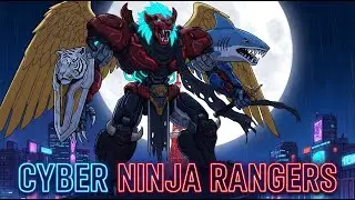 What if Power Rangers were CYBERPUNK NINJAS? (Shadow Scrolls)