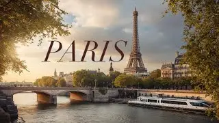 Walking in Paris. Beautiful places in Paris. Photographer. Creative photography. Nature. 4K.