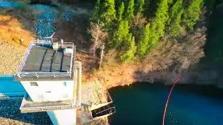 FPV Drone Flight Around Black Rock Dam