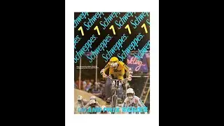 UKBMX National Bournemouth 1985 &ndash; Local lad Nigel Murphy, Free-Agent, takes a win in the 16s