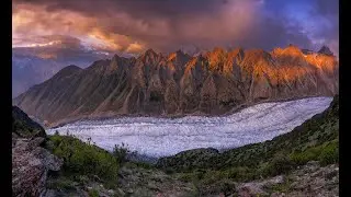 Passu Glacier crossing ,North Pakistan Drone video from the AIR3S in4K