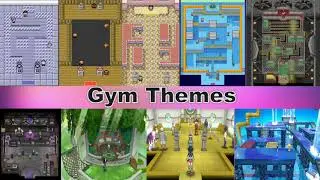 Evolution of Pok&eacute;mon Gym Themes