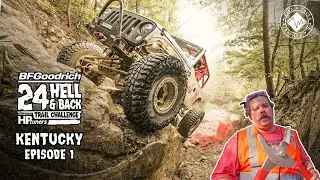 24 Hell & Back Trail Challenge - Part 1 | Hollerwood Park | Jeeps, RZR & Rock Crawler