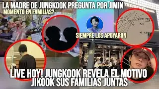 JIKOOK СЕГОДНЯ В ПРЯМОМ ЭФИРЕ 😱! ИХ СЕМЬИ ВМЕСТЕ, РОДИТЕЛИ JIKOOK НАВЕЩАЮТ ДРУГ ДРУГА!