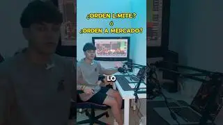 &iquest;Orden limite o a mercado?💸 #trading #emprender #forex #mentalidad #motivacion