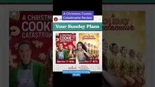 HALLMARK CHANNEL MOVIE| A CHRISTMAS COOKIE CATASTROPHE| REVIEW