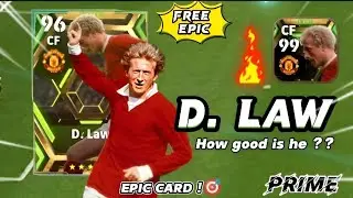 D. LAW review || Free epic pack || Efootball 2023 Mobile