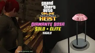GTA Online | CAYO PERICO en SOLITARIO [DIAMANTE ROSA + ORO] en SIGILO [KOSATKA]