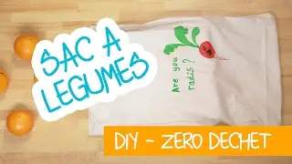 DIY Z&eacute;ro d&eacute;chet - Sac &agrave; fruits et l&eacute;gumes