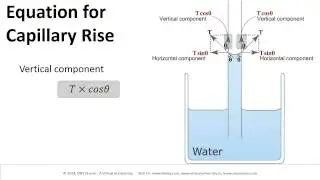 eUniversity-L05-M03-Surface Tension. Equation for Capillary Rise