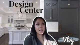 NEW HOME🏡: DESIGN CENTER APP. | PICKING OUT KITCHEN CABINETS & FLOORING