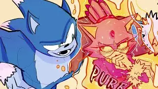 Too Big For A Kitty | Sonic Comic Dub