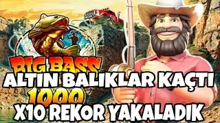 BİG BASS SPLASH  1000 🐟 YENİ BALIK&Ccedil;I HASANDA İLK REKORUM X10 GELDİ 🐟 BALIK&Ccedil;I NASIL OYNANIR?