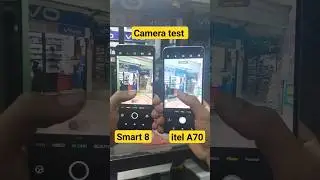 #camera test // itel A70 // vs // smart 8 // 🔥🔥🔥
