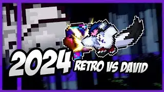 Maple Riot Sprite Animation: Retro vs David (Kirby Sprite Animation)