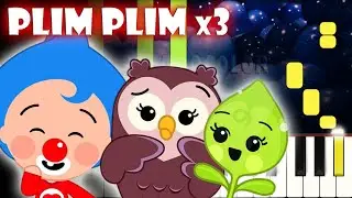 Plim Plim x3 | Piano Mix | Tutorial | Karaoke