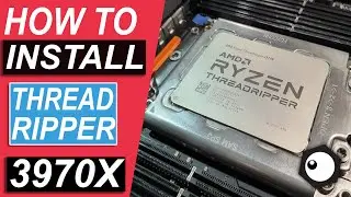 How to install AMD Threadripper 3970x? (Ft. ASUS ROG Zenith II Extreme & Noctua U14S)