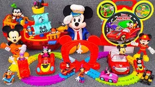 MICKEY MOUSE Collection ✨ Satisfying Unboxing Mickey Mouse Treasure Adventure Pirate Ship Playset