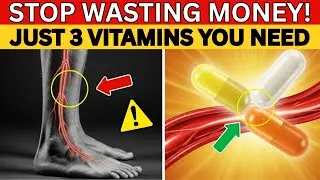 The ONLY 3 Vitamins You Need for Better Leg Circulation | Senior Health Tips