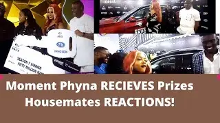 Phyna receives her 50 Million Naira! Key Moments from Prize Presentation BBNaija Level up Season!
