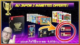 Nintendo World Championships Version japonaise =2 manettes Famicom offerte !!