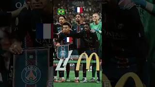 PSG 1-0 Angers SCO | Paris Saint-Germain Line Up With Nationalities 🇫🇷✨⚽️