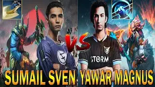 Sumail Sven Against Yawar Magnus Battle of Brothers Cleave vs Cleave 7.23 Dota 2 Gameplay