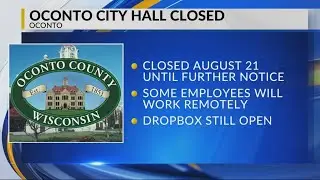 Oconto City Hall closes after employees test positive for COVID-19