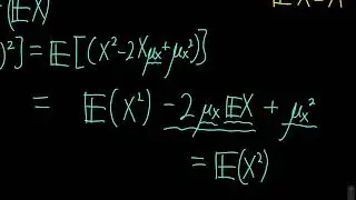 [Statistics] Exponential Distribution part 2: Mean and Variance