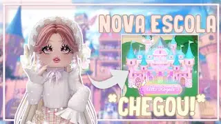 CHEGOU A NOVA ESCOLA NO ROYALE HIGH!