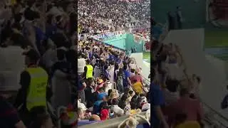 Amazing Japanese fans chant VAMOS NIPPON | Japan vs Croatia | World Cup 2022