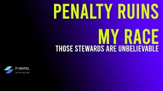 FIA Stewards mess with me?!! | Paul Richard action | F1 Rayfel