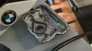 DIY diagnose and repair engine oil leak on motorcycle (BMW G310R)