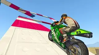 GTA 5 Bati Skill Test City * Скилл Тест на Байке в Городе [ GTA 5 MODS ]