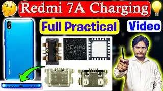 Redmi 7a charging problem | Redmi 7a charging jumper solution | mobile repairing course full video