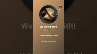 Was mich trifft!