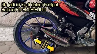 Knalpot Satria FU Dipotong Pendek