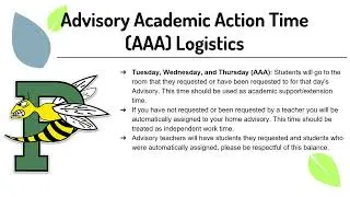 2025-26 Preble High School Advisory Video
