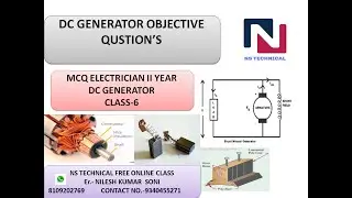 DC Generator MCQ Class 5(part 2)