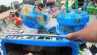 Kirmes Fahrgesch&auml;ft Break Dance Volksfest N&uuml;rnberg 2019 Onride