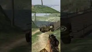 A little no-scope sniper action #battlefield1942 #fps #nostalgia