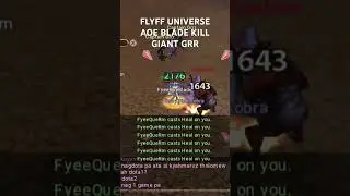FLYFF UNIVERSE l AOE BLADE IN GIANT GRR l SOLO KILL